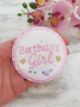 Load image into Gallery viewer, Shaker Birthday Badge
