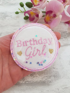 Shaker Birthday Badge