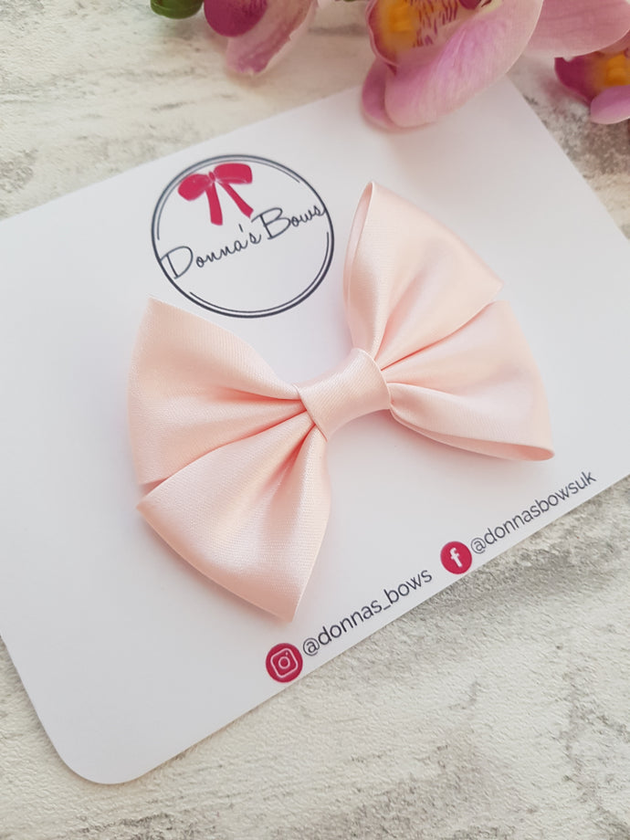 Pink Satin Bow