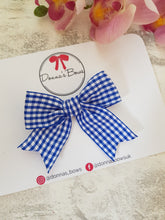 Load image into Gallery viewer, Cotton Gingham Bow
