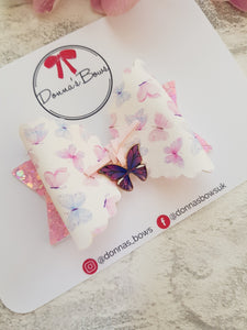 Butterfly Charm Bow