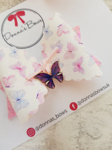 Butterfly Charm Bow