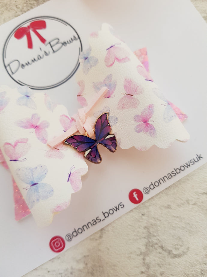 Butterfly Charm Bow