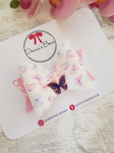 Butterfly Charm Bow