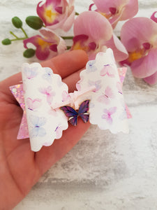 Butterfly Charm Bow