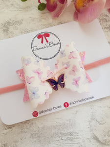 Butterfly Charm Bow