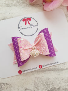 Mermaid Charm Bow