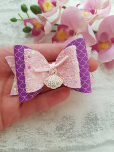 Mermaid Charm Bow