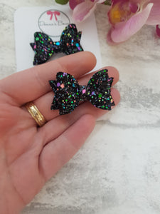 Teeny Halloween Pigtails