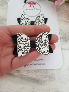 Skull Pigtails