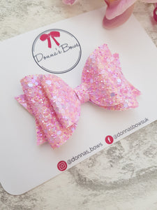 Pink Sparkle Bow