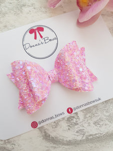 Pink Sparkle Bow