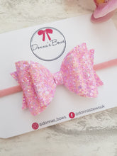 Load image into Gallery viewer, Pink Sparkle Bow
