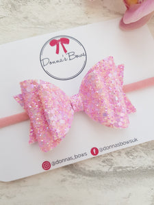 Pink Sparkle Bow