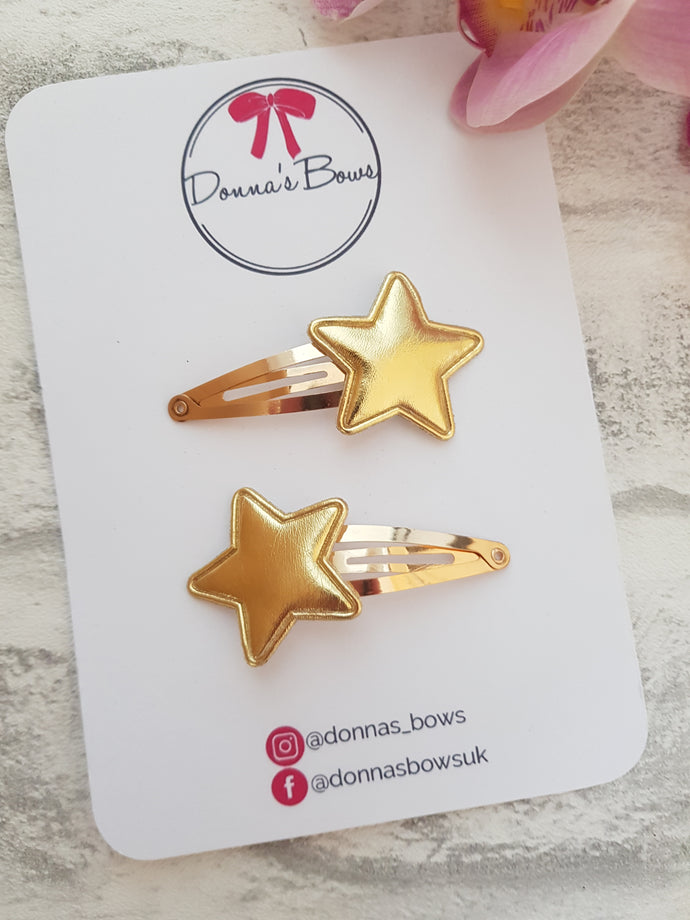 Gold Star Clips