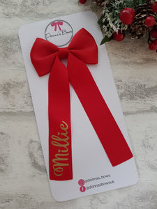 Personalised Sailor Bow