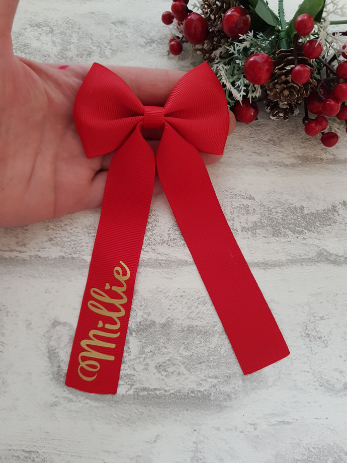 Personalised Sailor Bow