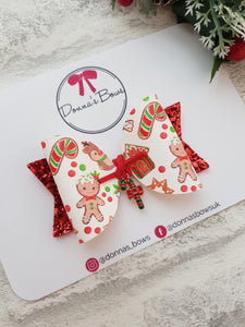 Christmas Charm Bow