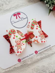 Christmas Charm Bow