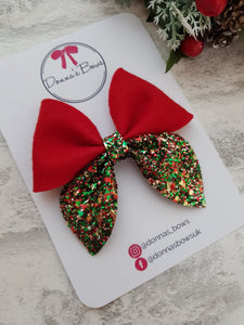 Christmas Sailor Bow