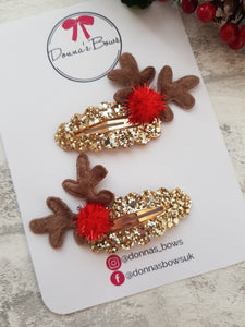 Reindeer Clips