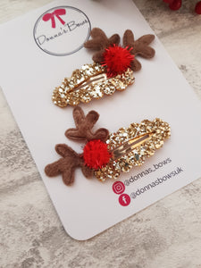 Reindeer Clips