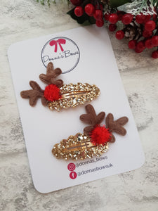 Reindeer Clips