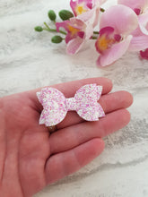 Load image into Gallery viewer, Mini Pink &amp; White Pigtails
