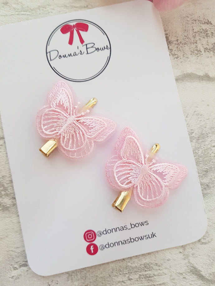 Butterfly Lace Clippies