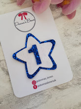 Load image into Gallery viewer, Blue Star Birthday Badge
