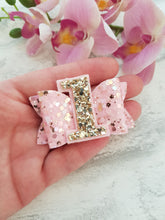 Load image into Gallery viewer, 1st Birthday Bow or Band
