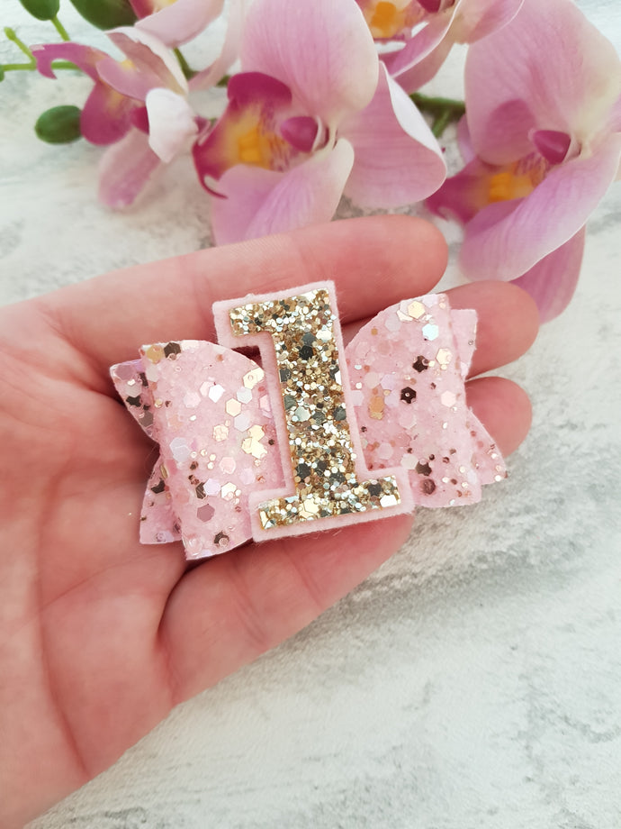 1st Birthday Bow or Band