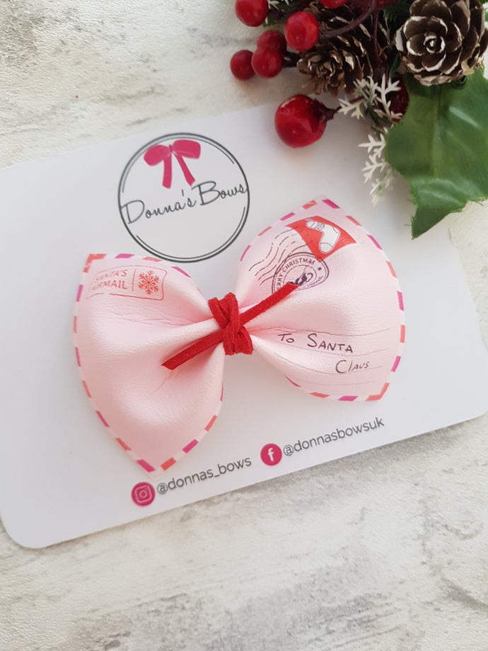 Santa Letter Hairbow