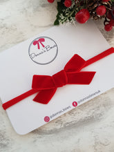 Load image into Gallery viewer, Hand-Tied Velvet Band
