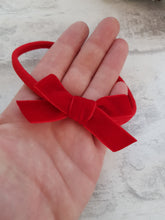 Load image into Gallery viewer, Hand-Tied Velvet Band
