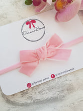 Load image into Gallery viewer, Hand-Tied Velvet Band
