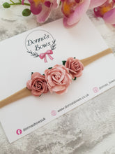 Load image into Gallery viewer, Dusky Pink Rose Babyband
