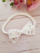Load image into Gallery viewer, Broderie Anglaise Babyband
