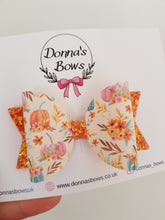 Load image into Gallery viewer, Floral Pumpkin Bow
