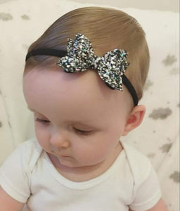 Holographic Black Headband