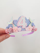 Load image into Gallery viewer, Mermaid Tail Birthday Tiara

