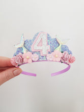 Load image into Gallery viewer, Mermaid Tail Birthday Tiara
