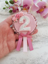 Load image into Gallery viewer, Pink Birthday Badge
