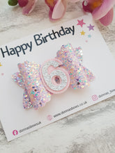 Load image into Gallery viewer, Sparkle Birthday Bow
