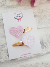 Load image into Gallery viewer, Pink Heart Clips
