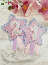 Load image into Gallery viewer, Rosette Birthday Badge
