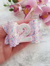 Load image into Gallery viewer, Sparkle Birthday Bow
