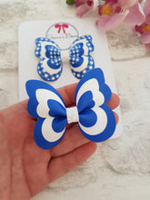 Load image into Gallery viewer, Royal Blue School Butterflies

