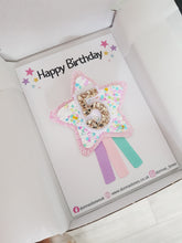 Load image into Gallery viewer, Colourful Rosette Birthday Badge
