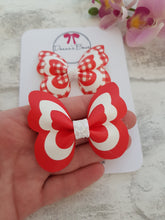 Load image into Gallery viewer, Red School Butterflies
